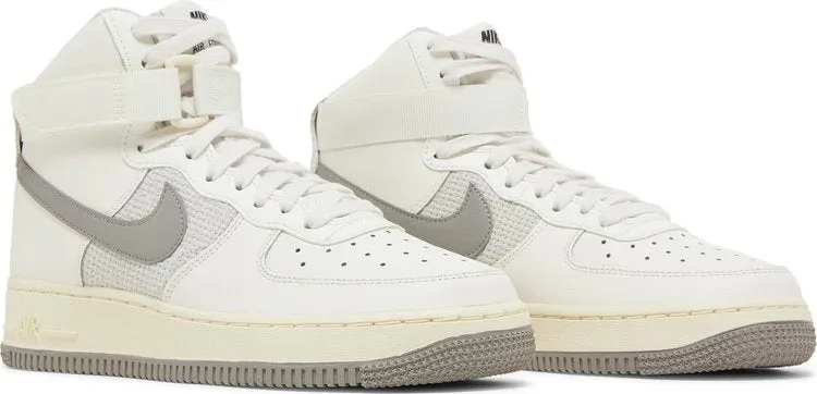 Nike Air Force 1 High Leather GS 'Sail Medium Grey', white