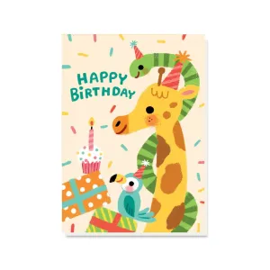 Party Animals Birthday Card