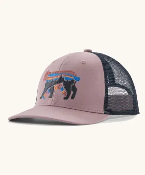 Patagonia Kids Trucker Hat Stormy Mauve