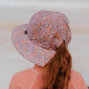 Ponytail Swim Bucket Hat - Valencia