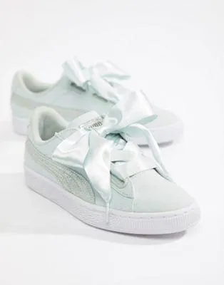 Puma Basket Heart Canvas Sneaker