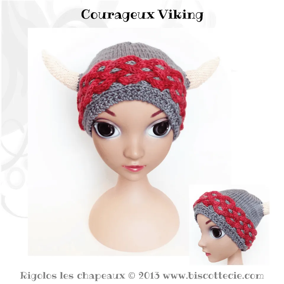 Rigolos 8 FREE children's hats knitting patterns