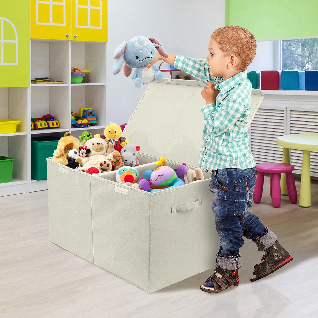 Storage Fabric Toy Chest