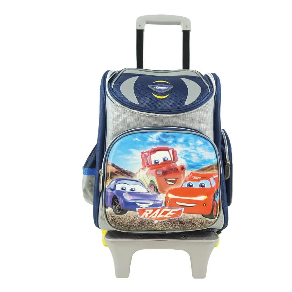 Swan Innovlite Cars Trolley School Bag