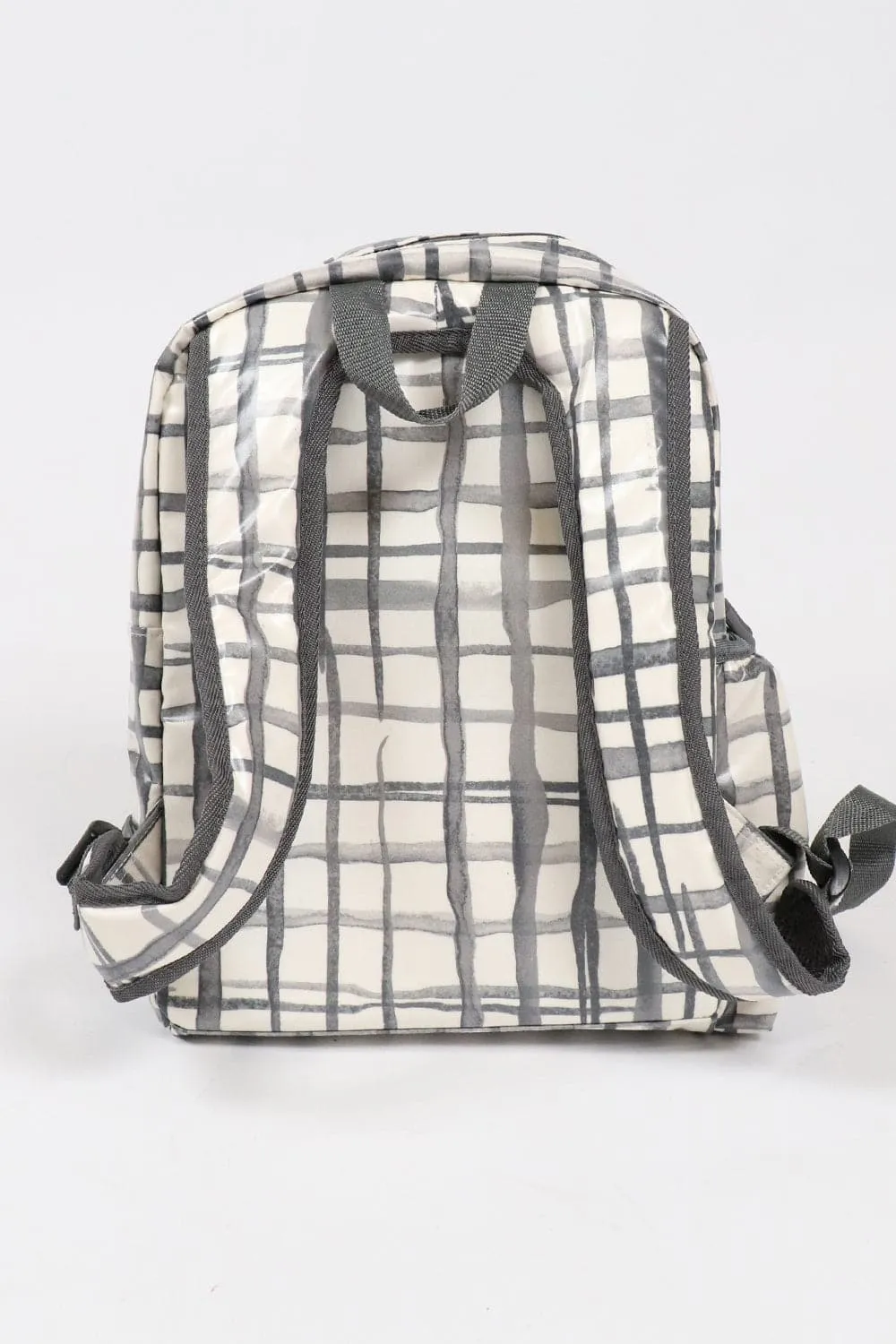 Swedish Check Expect-A-Spill Backpack