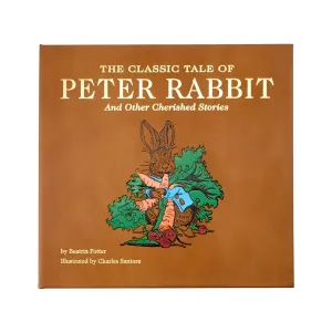 The Classic Tale of Peter Rabbit Leather Book