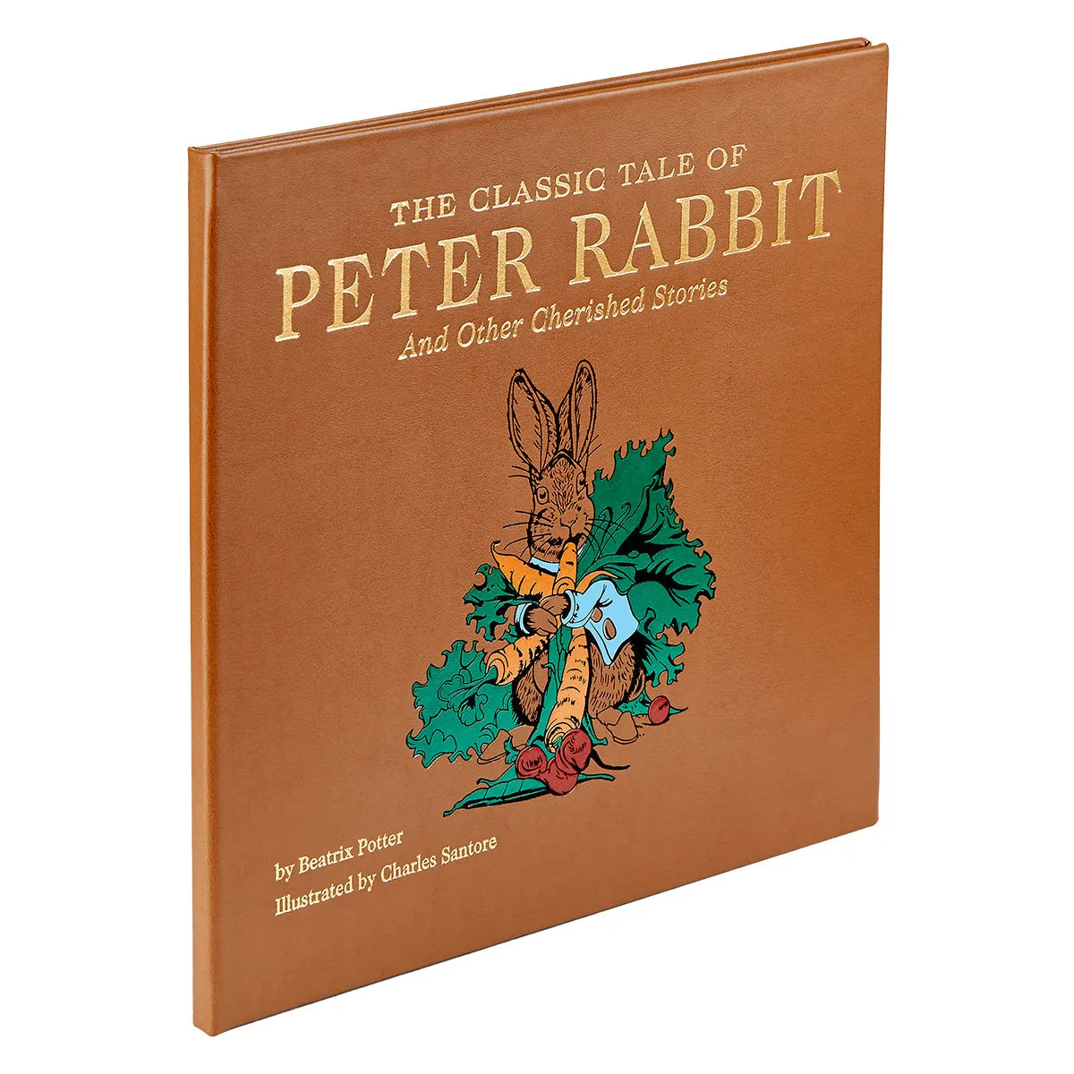 The Classic Tale of Peter Rabbit Leather Book