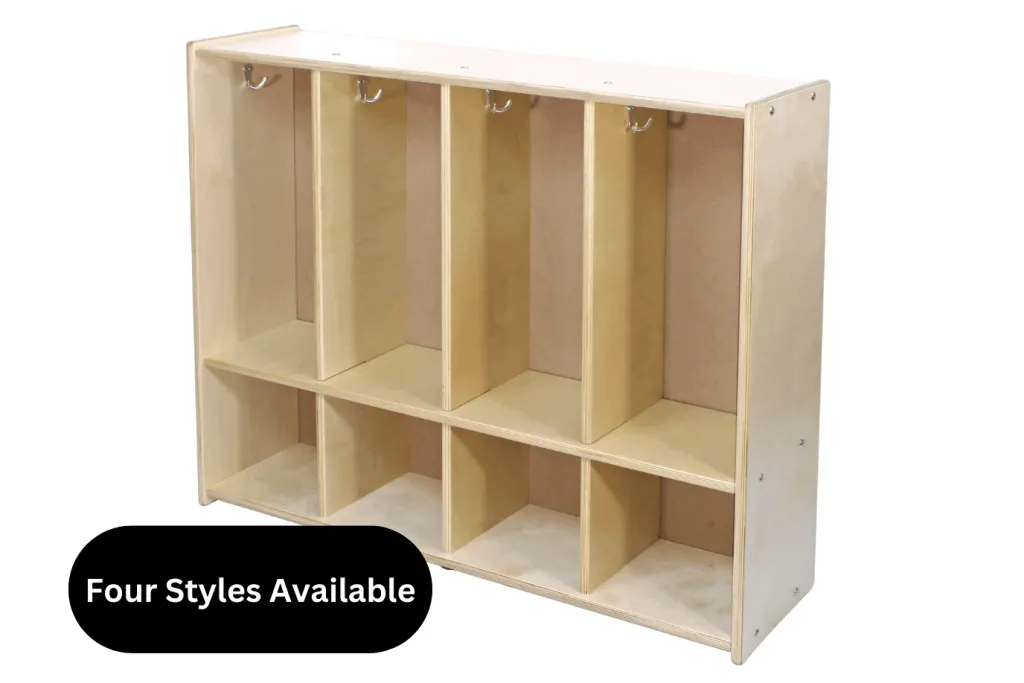 Toddler Lockers - 4 Versions - Made in Canada