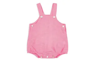 Torino Pink Linen Romper