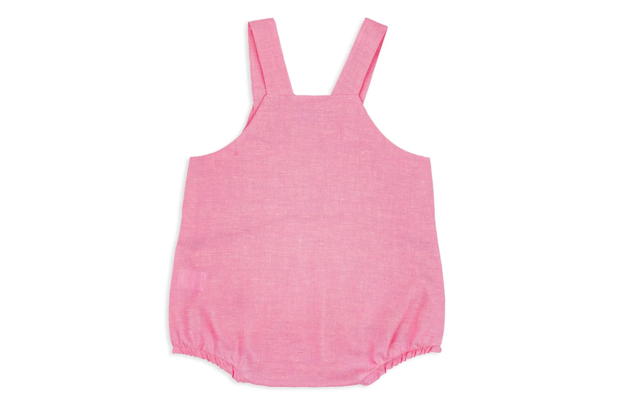 Torino Pink Linen Romper