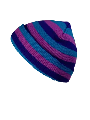 Winter-Hats Youth Boys & Girls Striped Beanie, Ages 7-14